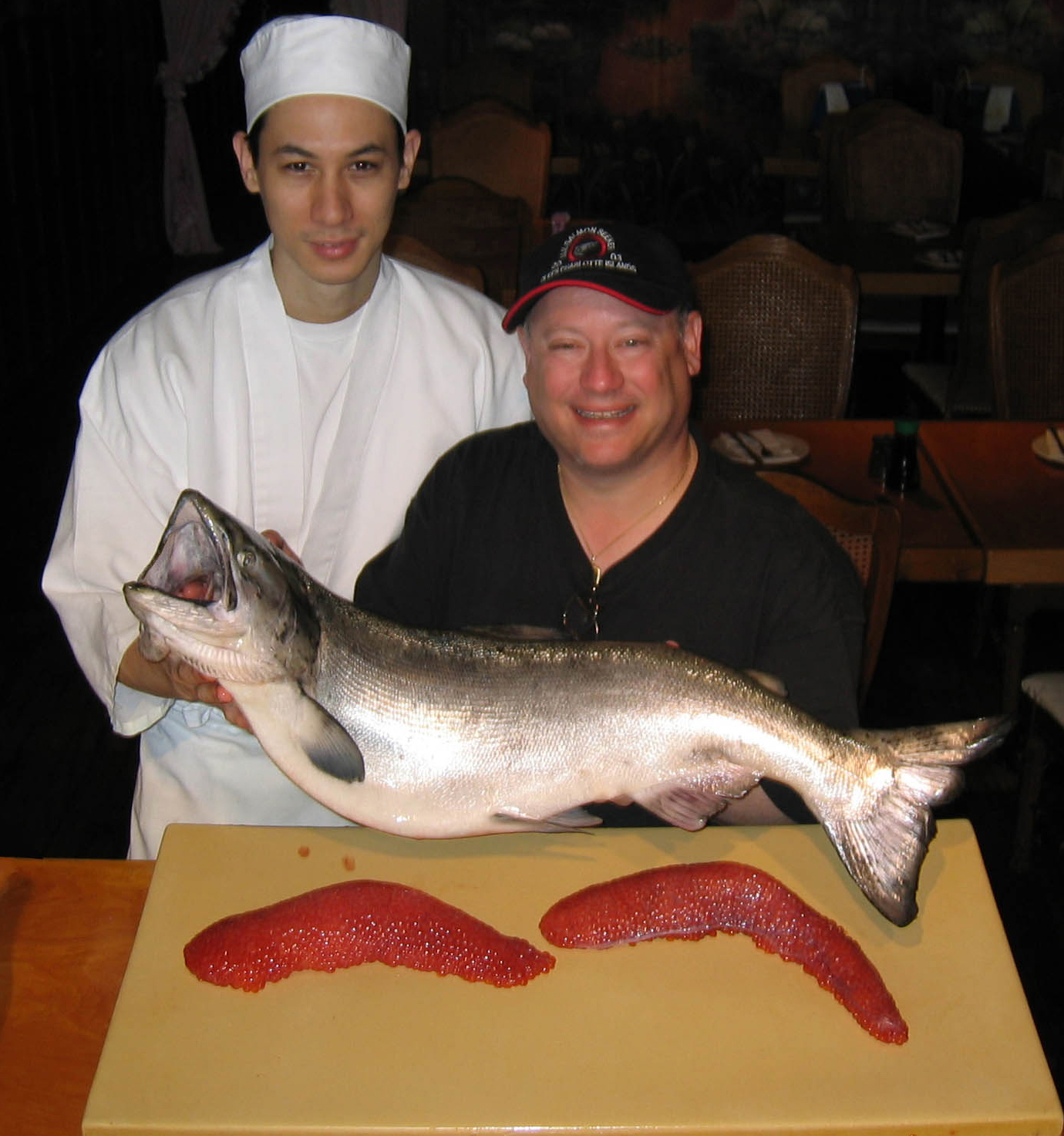 Siam River, Kevin Cory, Oregon salmon roe